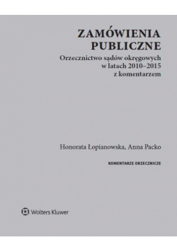 Packo Anna - Zamówienia publiczne