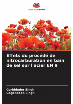 Effets du procédé de nitrocarburation en bain de sel sur l'acier EN 9