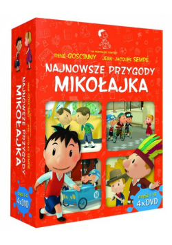 Najnowsze Przygody Mikołajka box 4DVD