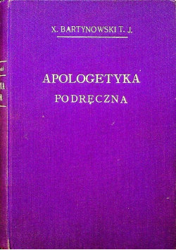 Apologetyka podręczna 1916 r.