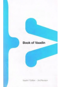 Book of Vaadin 7 Edition 1st Revision