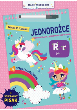 Małe bystrzaki. Zadania do ścierania. Jednoroż