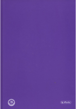 Brulion B5 Color Blocking w kratkę 120 kartek fioletowy