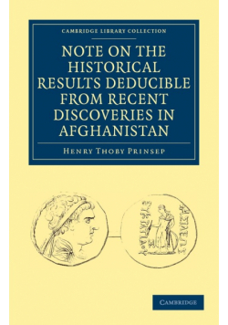 Note on the Historical Results Deducible From Recent Discoveries in             Afghanistan