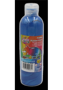 Farba dekoracyjna metaliczna niebieska 250ml