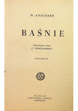 Andersen Baśnie 1950 r.