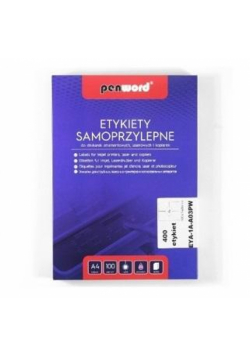 Etykiety samoprzylepne A4/100K 4x105x148mm