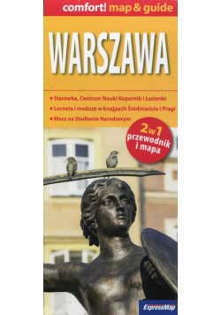 Warszawa 2w1 przewodnik i plan