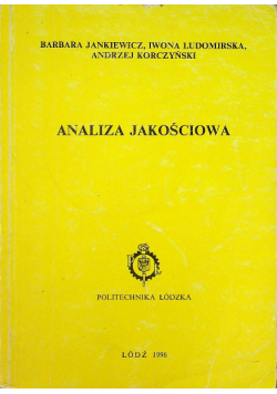 Analiza jakościowa