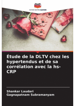 Étude de la DLTV chez les hypertendus et de sa corrélation avec la hs-CRP