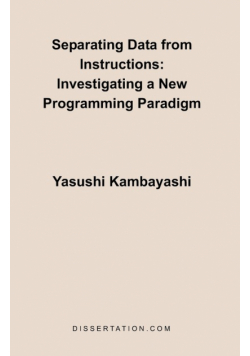 Separating Data from Instructions