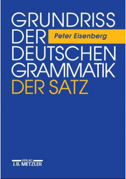 Grundriss der deutschen grammatik