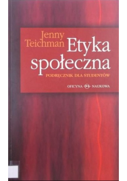 Etyka społeczna Podręcznik dla studentów