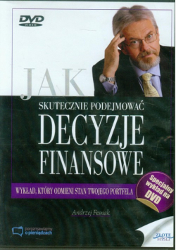 Jak skutecznie podejmować decyzje finansowe, DVD
