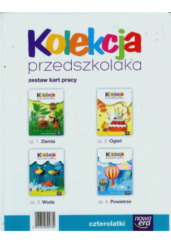 Kolekcja przedszkolaka Karty pracy czterolatka. Pakiet