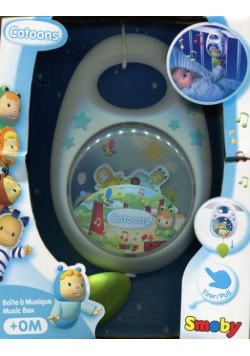 Smoby Cotoons Pozytywka do łóżeczka niebieska