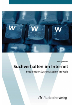 Suchverhalten im Internet