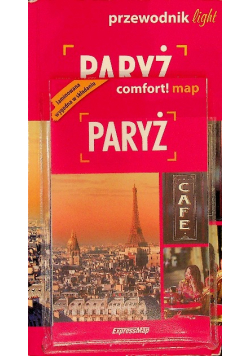 Paryż light przewodnik + mapa