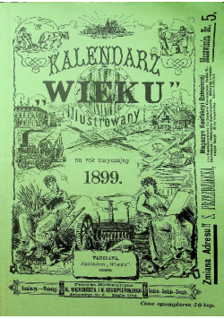 Kalendarz wieku ilustrowany na rok zwyczajny