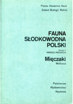 Fauna słodkowodna Polski Zeszyt 7