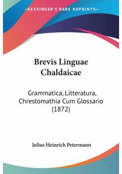 Brevis Linguae Chaldaicae