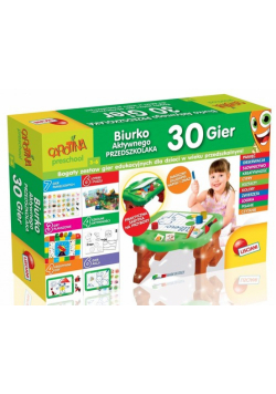 Carotina preschool Biurko aktywnego przedszkolaka 30 gier