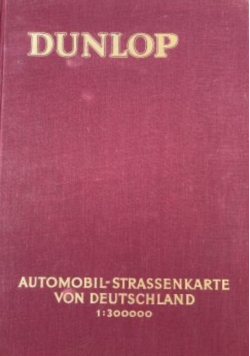 Automobil Strassenkarte von Deutschland