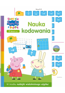 Nauka kodowania. Świnka Peppa. Uczę się z Peppą