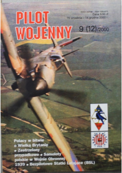 Pilot wojenny Zeszyt 9 Nr 12 2000