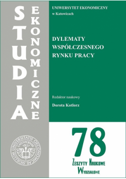 Dylematy współczesnego rynku pracy. SE 78