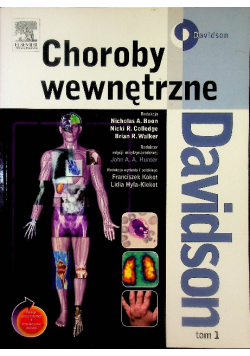 Choroby wewnętrzne Davidson Tom 1
