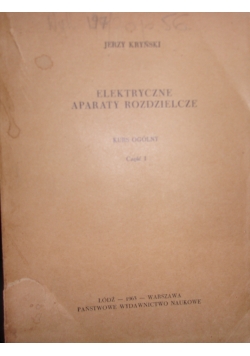 Elektryczne Aparaty Rozdzielcze