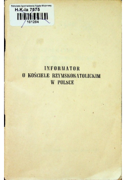 Informator o kościele rzymskokatolickim