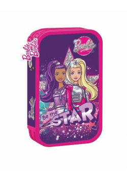 Piórnik podwójny z wyposażeniem Barbie