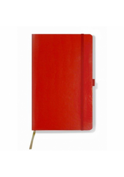 Notes Ivory A5 Paros czerwony linia
