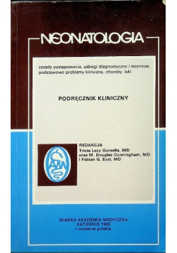 Neonatologia podręcznik kliniczny