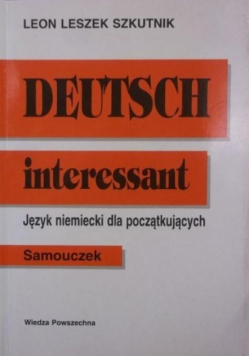 Deutsch interessant Język niemiecki dla początkujących samouczek