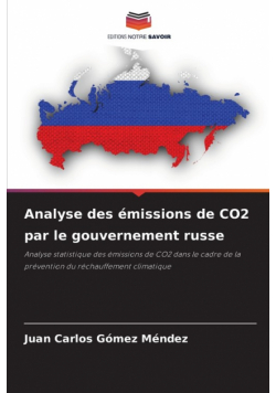 Analyse des émissions de CO2 par le gouvernement russe
