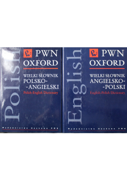 Wielki słownik PWN Oxford Tom 1 i 2