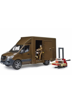 MB Sprinter UPS z kierowcą i akcesoriami