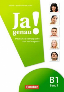 Ja genau! Kurs- und Übungsbuch mit Lösungen und Audio-CD  B1: Band 1
