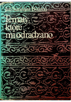 Tematy które mi odradzano