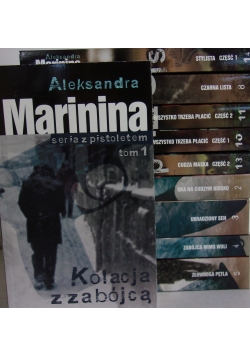 Seria z pistoletem , zestaw 10 książek