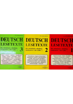 Deutsch Lesetexte Tom 1 do 3