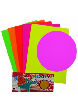 Pianka dekoracyjna Fluo 5 sztuk