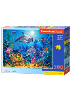 Puzzle Dolphin Family 300