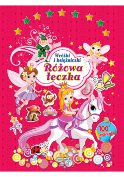 Różowa teczka Wróżki i księżniczki