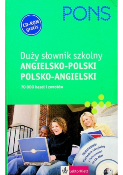 Duży słownik szkolny angielsko polski
