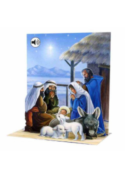 Kartki 3D Nativity