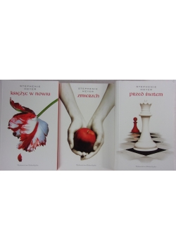 Zmierzch/Przed świtem/ Księżyc w nowiu -Zestaw 3 książek